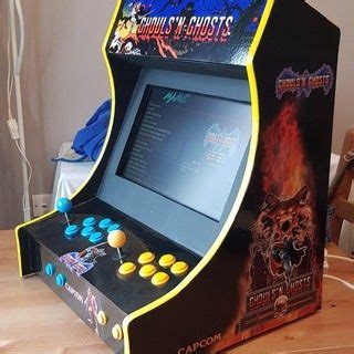 Player Bartop Arcade Machine Powered By Pi Arcade Arcade Machine