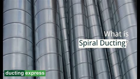 What Is Spiral Ducting Ducting Express Youtube