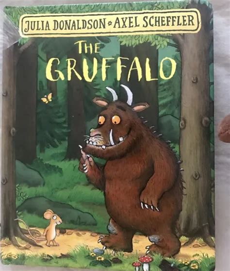 The Gruffalo Plush Toy Book Julia Donaldson Axel Scheffler Ex Cond