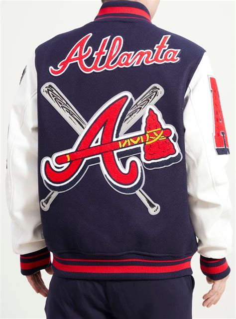 Pro Standard Jacket - Logo Mashup Varsity - Atlanta Braves - Midnight
