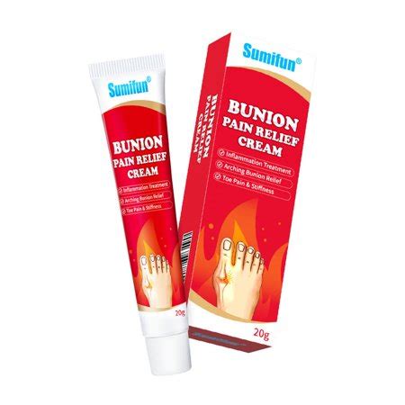 BJYX 20g Bunion Gout Pain Relief Ointment Toe Joint Valgus Corrector Cream Hallux Knee Lumbar ...