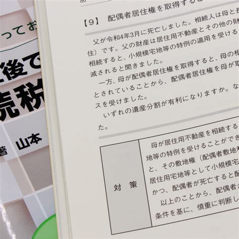 税理士が知っておきたい 相続発生後でもできる相続税対策｜商品を探す 新日本法規webサイト