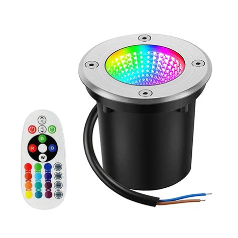 Rgb Led Wiat O Podziemne W W Ip Wodoodporna W Ziemi Lampa Zewn