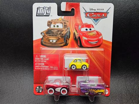 Cars Mini Racing Disney Lightning Mcqueen Ramon Luigi Мини гонщики