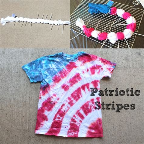 Patriotic Usa Flag Tie Dye Shirt Tutorial