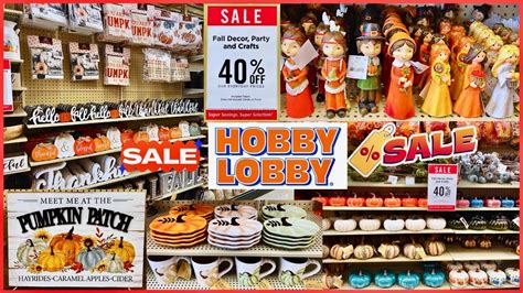 Hobby Lobby Fall Decor On Sale Off Fall Sale Hobby Lobby