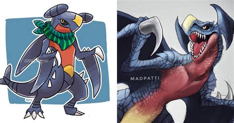 Pokémon: 10 Garchomp Fan Art That Give Us A New Perspective