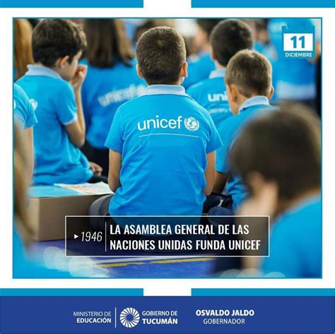 Educaci N Tucum N On Twitter Sab Asque Unicef Se Fund En Nueva