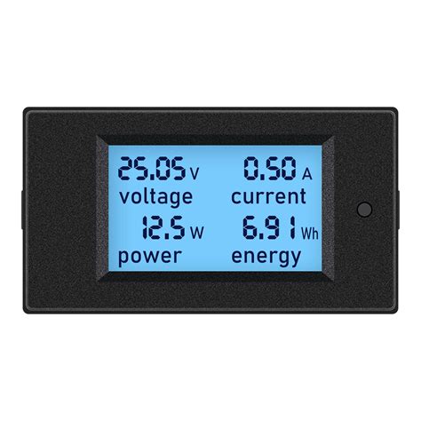 TIHOOK 4 in 1 Digital Voltmeter Amperemeter Wattmeter Stromzähler