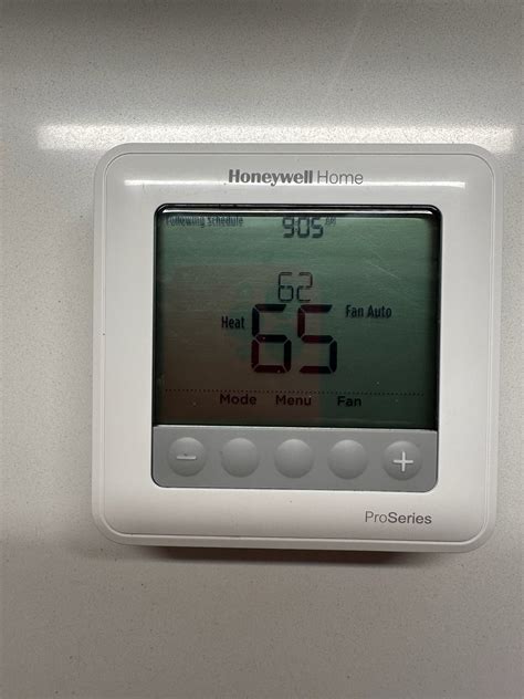 Honeywell digital thermostat. We have a Honeywell Home Pro Series and ...