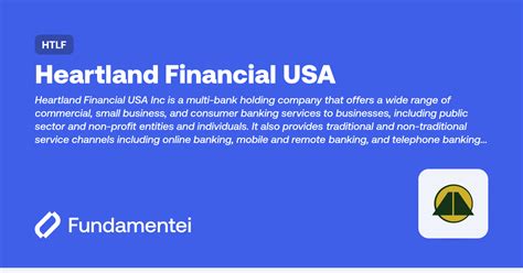 Htlf Heartland Financial Usa Fundamentei