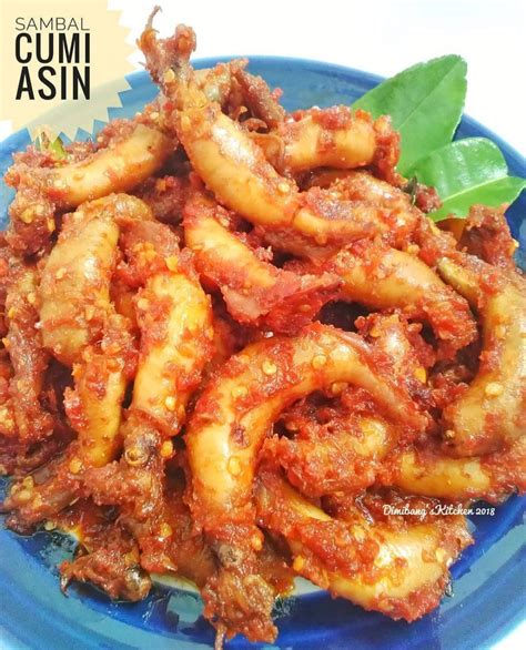 Resep Sambal Cumi Asin Cocok Jadi Pelengkap Saat Makan