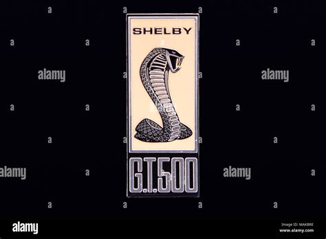 Shelby Gt 500 Logo Hi Res Stock Photography And Images Alamy