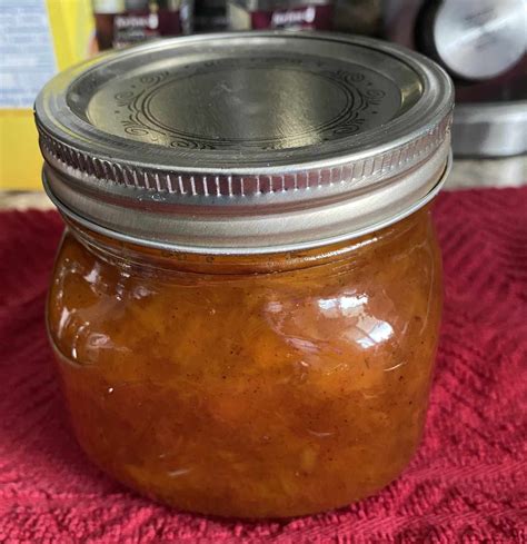 Fresh Spiced Peach Jam Recipe