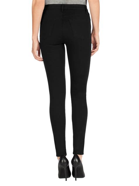 J Brand Photo Ready Black Maria High Rise Skinny Jeans In Vanity