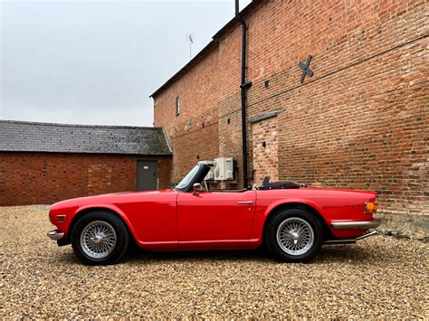 Used TRIUMPH TR6 1975 Red In Winwick Northamptonshire Turn 2