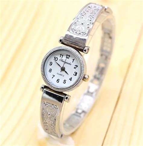 fashion luxury silver bracelet watch women watches women dress quartz ...