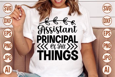 Assistant Principal Of All Things Svg Cu Graphic By Trendy Svg Gallery · Creative Fabrica