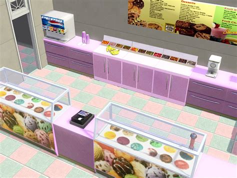 Sims Ice Cream Shop Lots Cc Mods Fandomspot