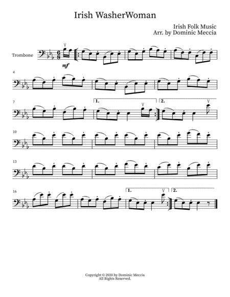 Irish WasherWoman By Irish Folk Music - Digital Sheet Music For Individual Part - Download ...