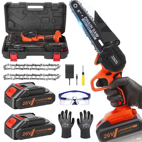 Best Mini Chainsaw 6 Inch Gardtech Cordless Chainsaw Battery Powered