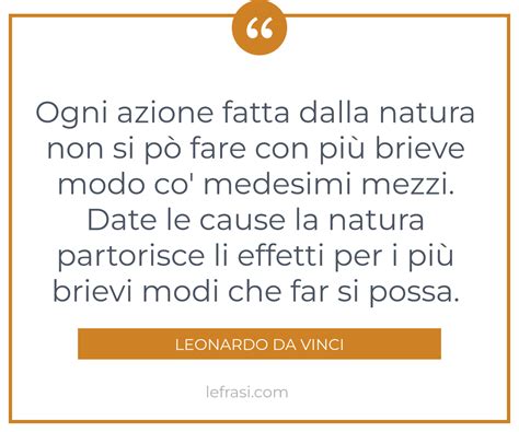 Ogni azione fatta dalla natura non si pò fare con più brieve