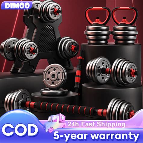 DIMOO Upgrade Dumbbell Set Adjustable Set Strength 10KG 20KG 30KG 40KG