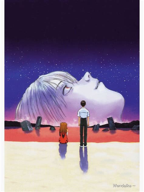 The End Of Evangelion Hd No Text And Logos Sticker For Sale By Jean