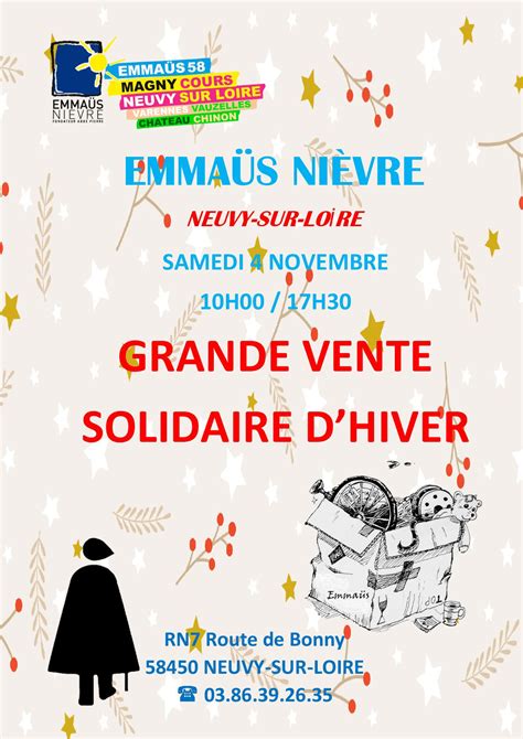 Grande Vente Solidaire Bric Emma S Neuvy Sur Loire Novembre