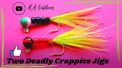 How To Tie Two Deadly Crappie Jigs Youtube