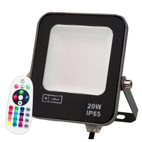 Projecteur LED SMD Chip Osram Mini On 20W RGB Dimmable IP65