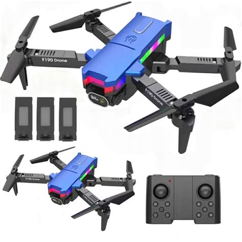 DRON F190 KAMERY 4K WIFI HD ZABAWKA ZAWIS 250m 12572488707