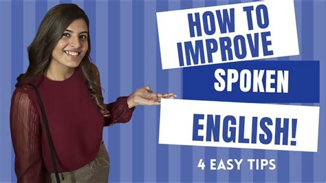 How To Improve Spoken English Learn To Speak English Easy Steps And Tips Youtube