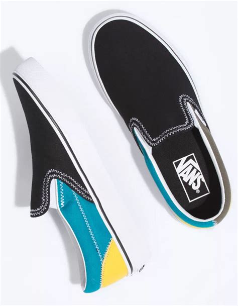 VANS Zig Zag Classic Slip-On Womens Shoes - MULTI - 379215957