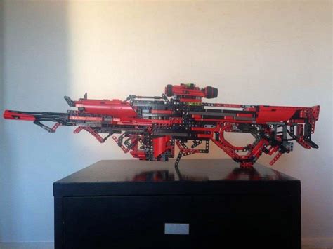Guy Creates A Fully Working Gun Out Of Lego Blocks