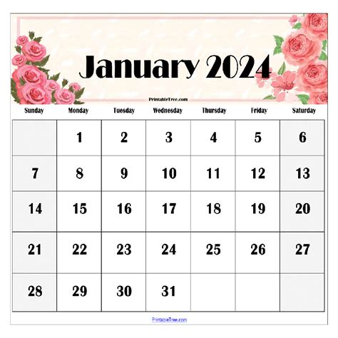 Blank Calendar January 2024 WordPress Avis Jocelin