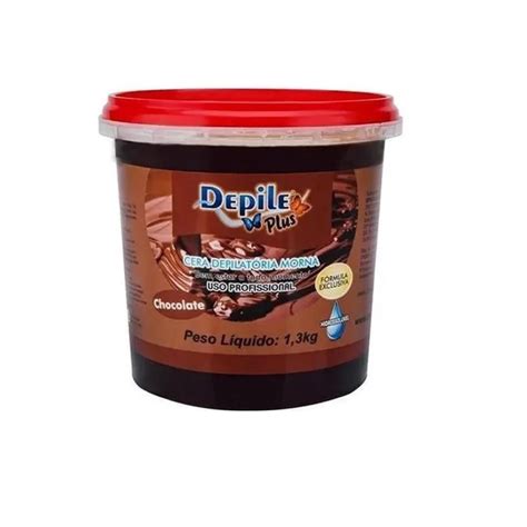 Cera Depilat Ria Chocolate Depile Plus Profissional Hidrossol Vel