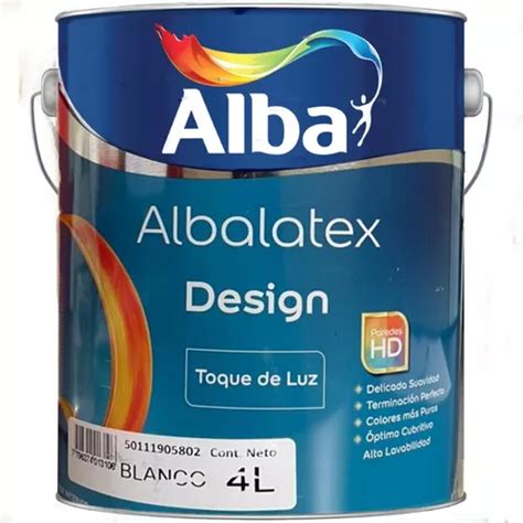 Albalatex Latex Toque Sublime Interior 10 Lts Alba