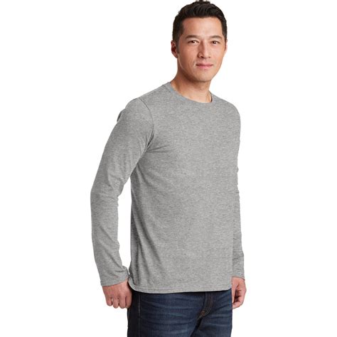 Gildan 64400 Softstyle Long Sleeve T Shirt Sport Grey