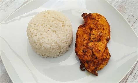 Arroz Blanco Con Pollo