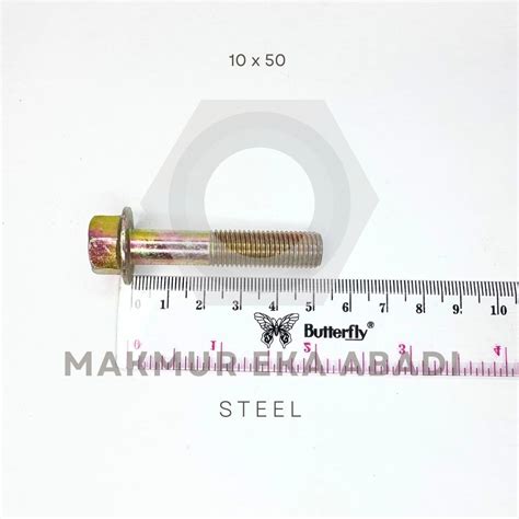 Jual Baut Flange Bolt Baut Topi M Kunci Shopee Indonesia