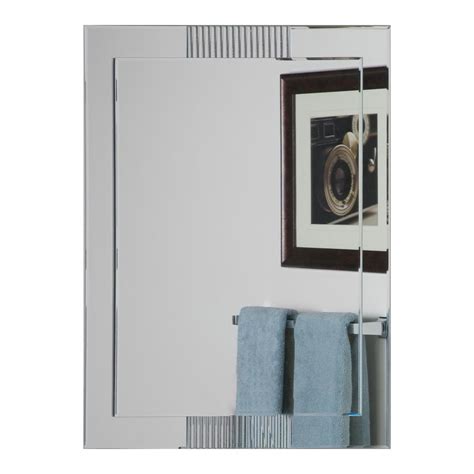 Decor Wonderland 24 In X 32 In Francisca Large Rectangle Frameless