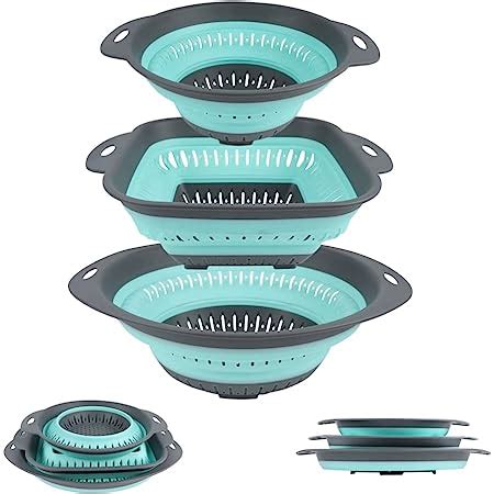 Amazon Balevi Collapsible Strainers For Kitchen Collapsible