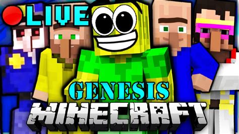 Minecraft GENESIS LIVESTREAM YouTube