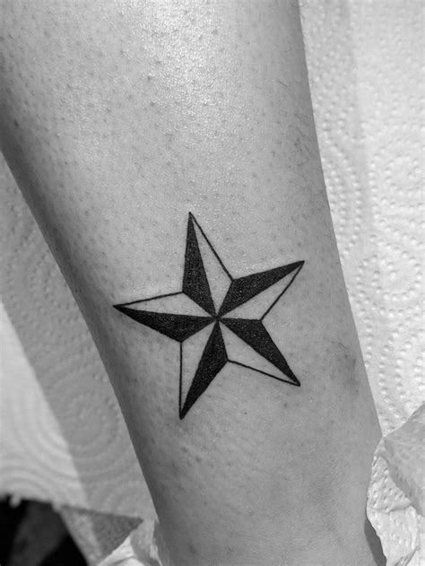 North Star Tattoo Design