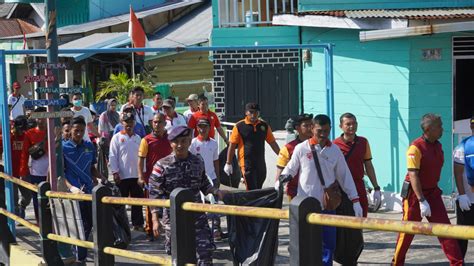 Kelurahan Tarempa Gelar Saber Merah Putih