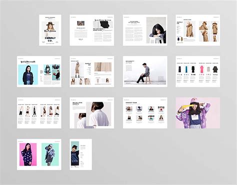 Lookbook Template Indesign Free Printable Templates