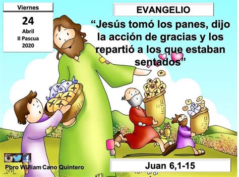 Evangelio Juan 6 1 15 En Aquel Tiempo Jesús Se Marchó A La Otra Parte Del Lago De Galilea O