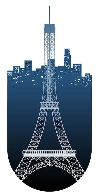 Premium Vector Eiffel Tower Paris Landmark