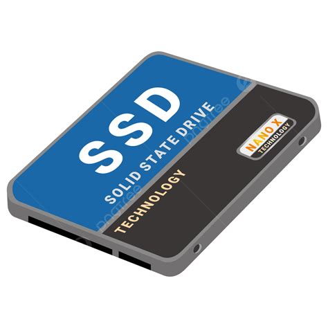 Armazenamento De Computador De Unidade Sólida Ssd Vetor Png Ssd Armazenamento De Computador